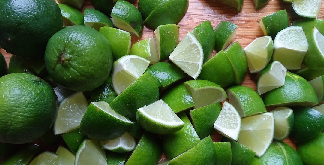 Spicy Pickled Lime Chutney