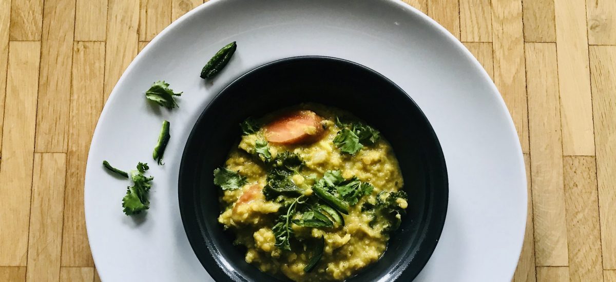 Spicy Curried Red Lentil Soup
