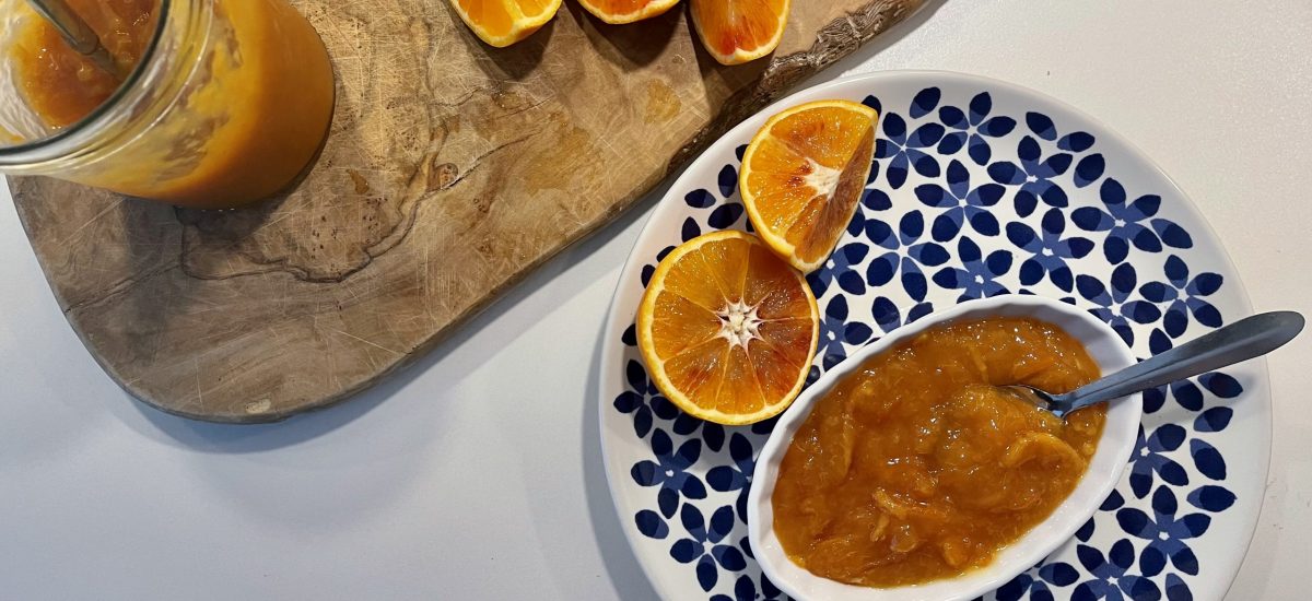 Blood Orange Ginger Marmalade