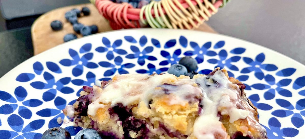 Lemon Blueberry Breakfast Cake
