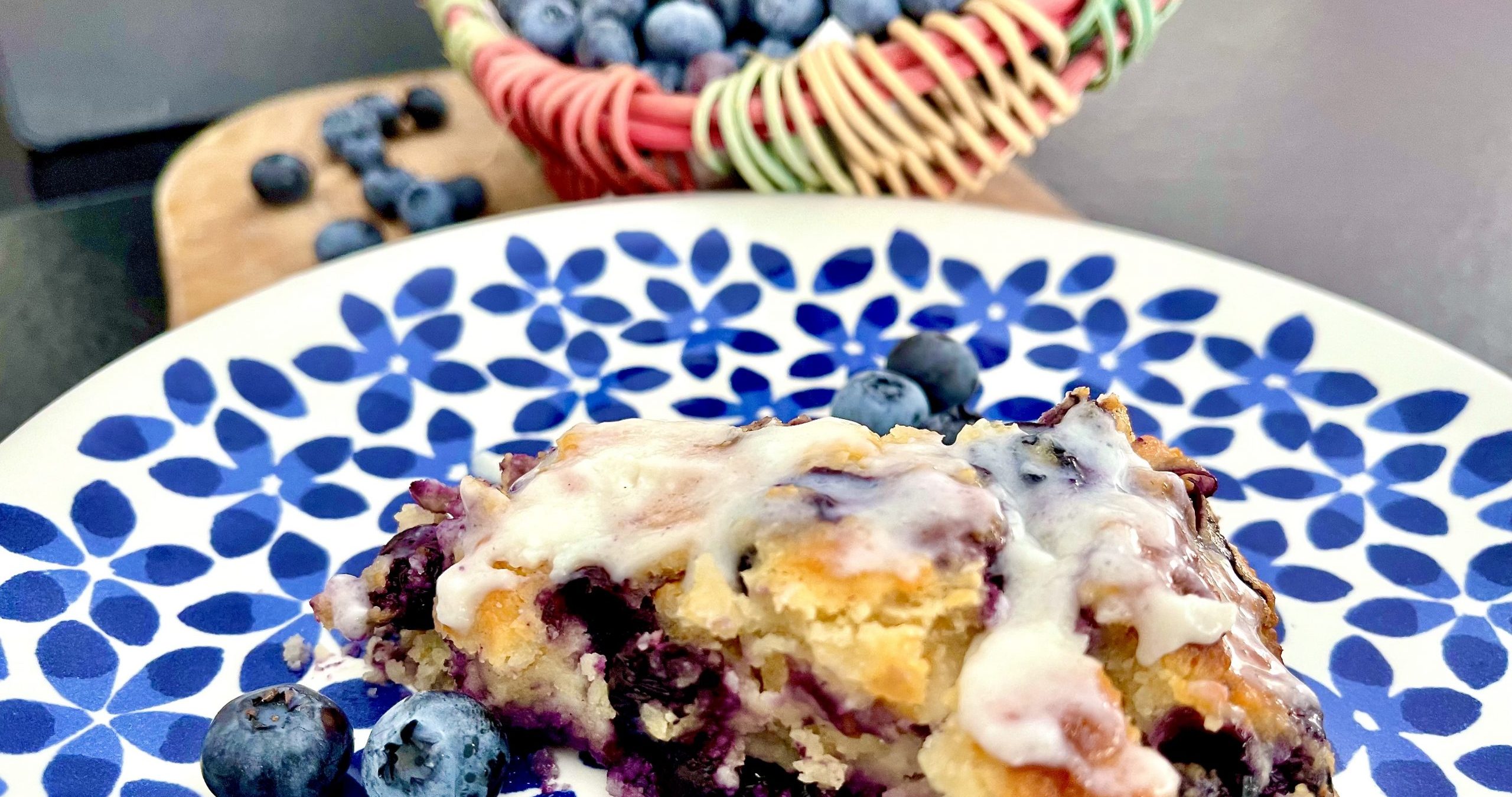 Lemon Blueberry Breakfast Cake