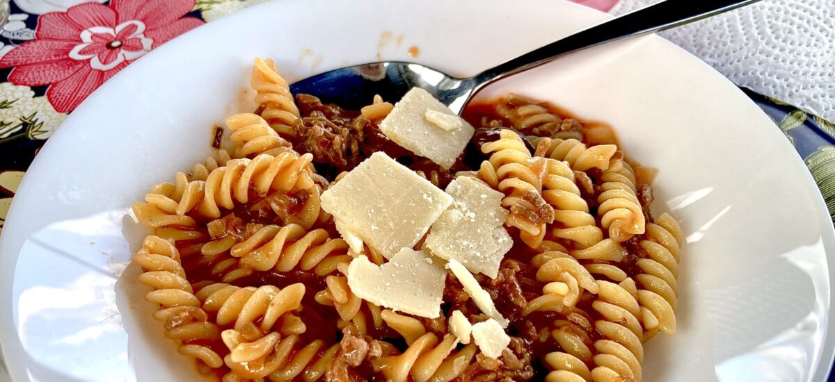 Creamy Italian Lasagna or Spicy Fusilli Sauce