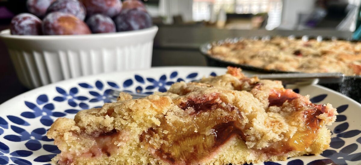 Plum Cake or Zwetschgenkucken