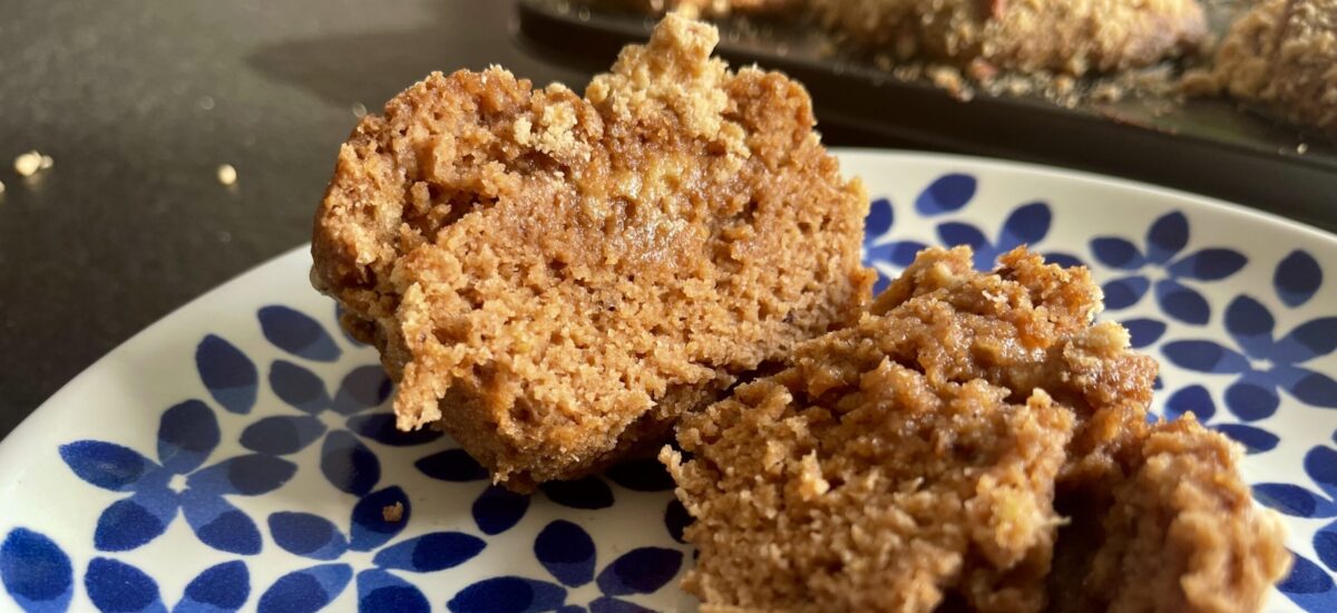 Fresh Ginger Pecan Muffins