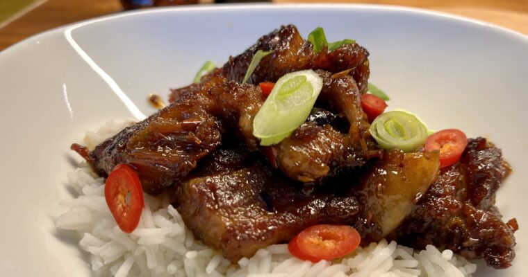 Sticky Asain Pork Belly