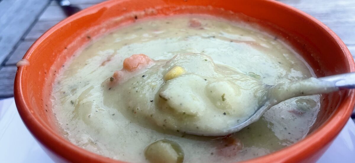 Creamy Cauliflower Veggie Soup