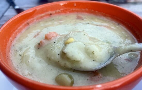 Creamy Cauliflower Veggie Soup