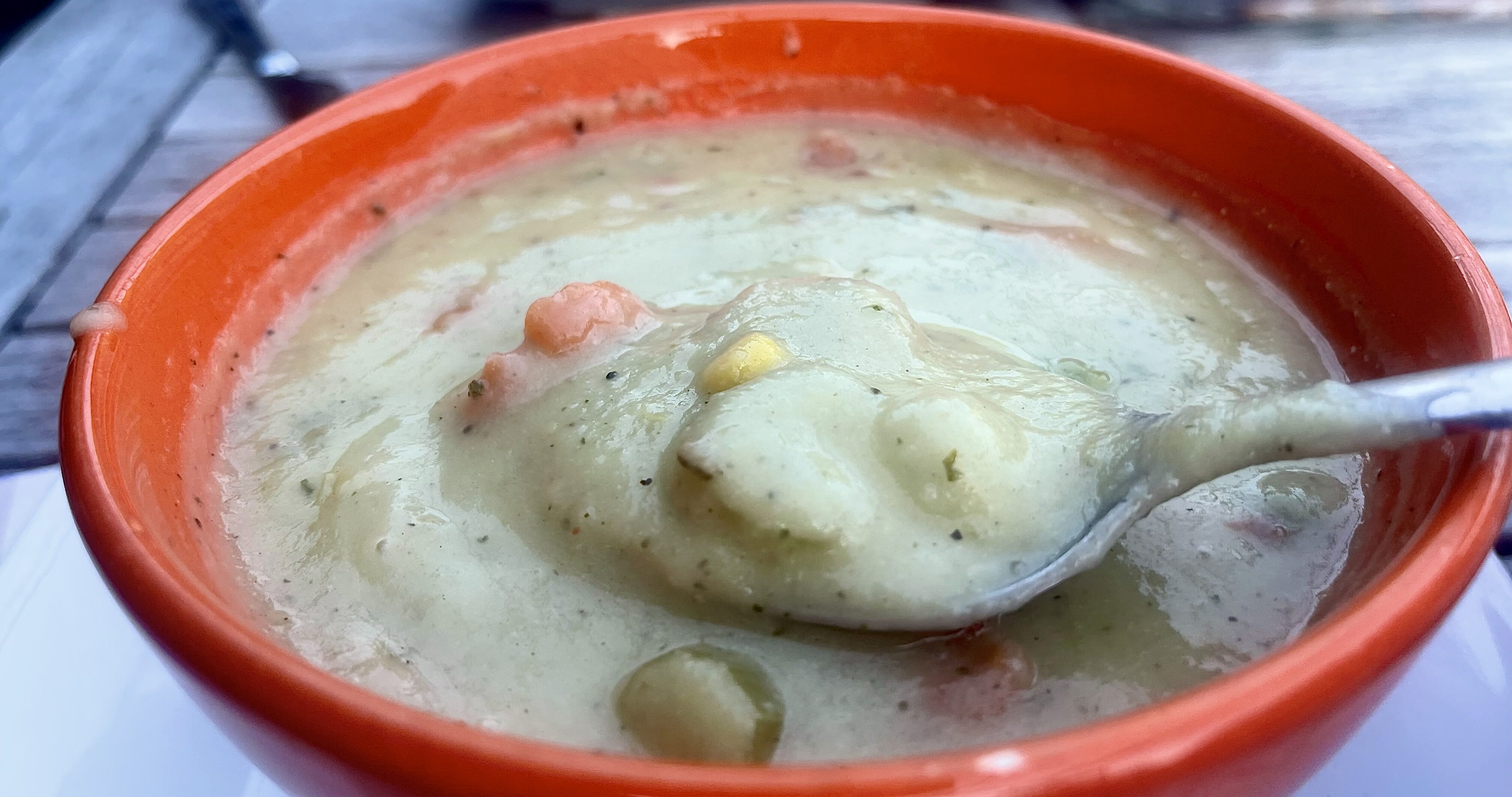 Creamy Cauliflower Veggie Soup