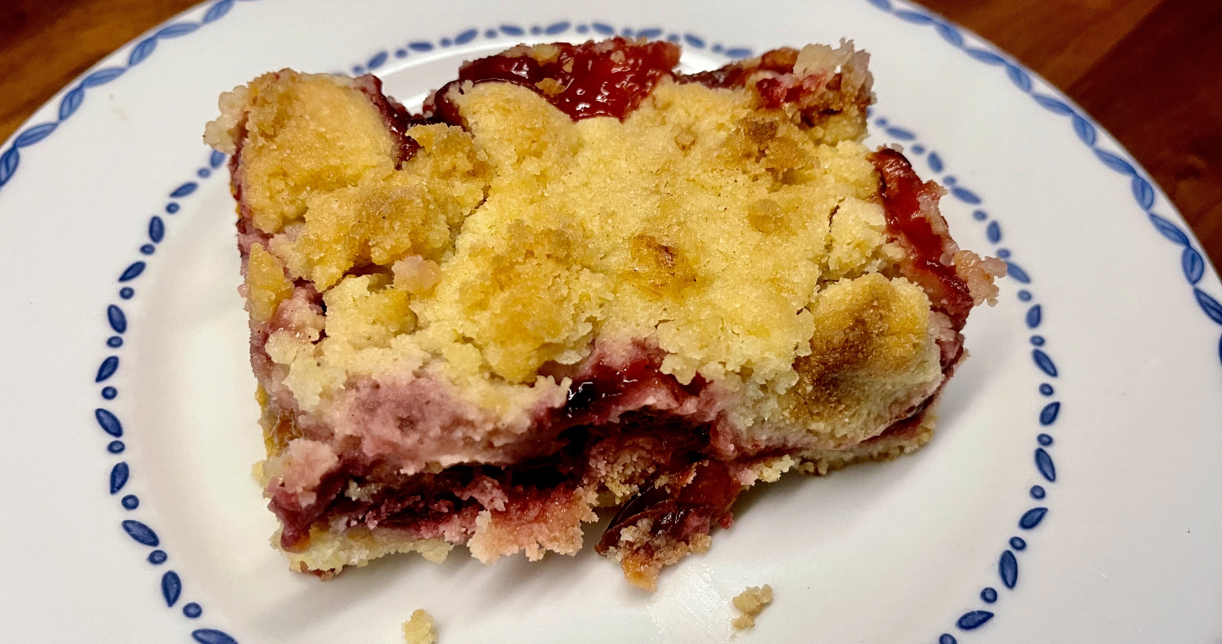 German Plum Cake (zwetschgenkuchen)
